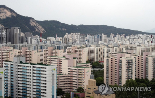 서울 노원구 상계동 일대 [연합뉴스]